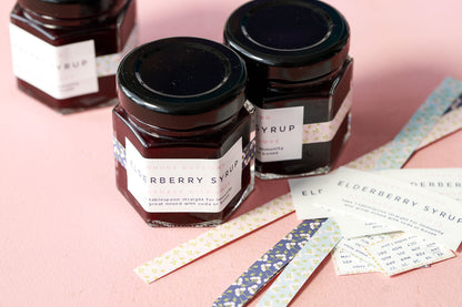Elderberry Syrup Label Template