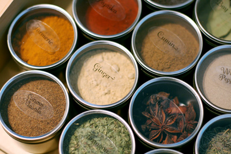 Fancy but Cheap Spice Storage and Pretty Labels Fancy but Cheap Spice Storage and Pretty Labels