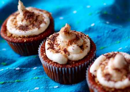 S'mores Vegan Cupcakes