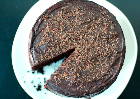 Double Chocolate Layer Cake Double Chocolate Layer Cake