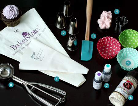 The Tools for Decorating Cupcakes The Tools for Decorating Cupcakes