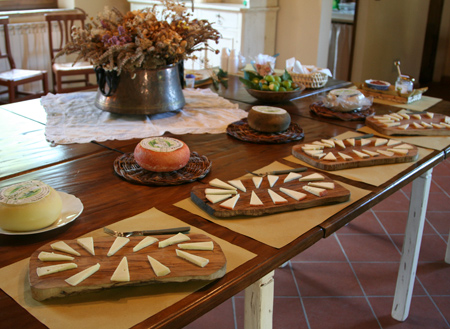 Pecorino Cheese Tasting