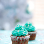 Gingerbread Cupcakes with White Chocolate Buttercream