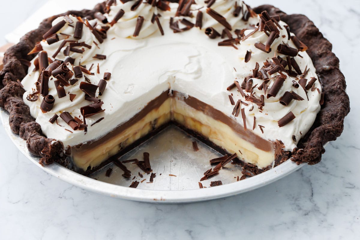 Chocolate Banana Cream Pie