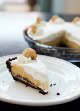 Cookie Dough Cream Pie