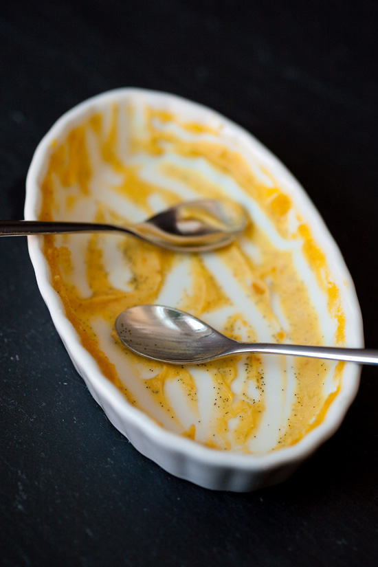 Pumpkin Vanilla Bean Creme Brulee