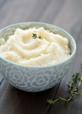 Herb & Goat Cheese Mashed Potatoes