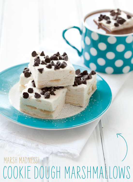 Cookie Dough Swirl Marshmallows Cookie Dough Swirl Marshmallows