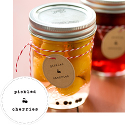 Pickled Cherries Printable Labels Pickled Cherries Printable Labels
