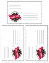 Cookie Swap Printable Mailing Labels Download Cookie Swap Printable Mailing Labels Download