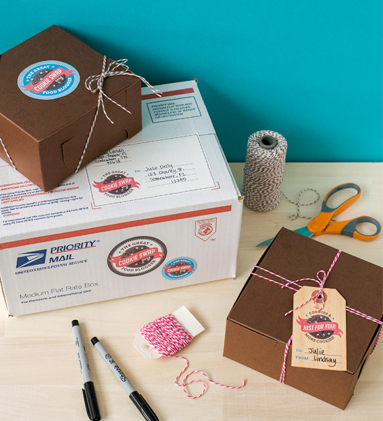 Cookie Swap Printable Stickers and Tags Cookie Swap Printable Stickers and Tags