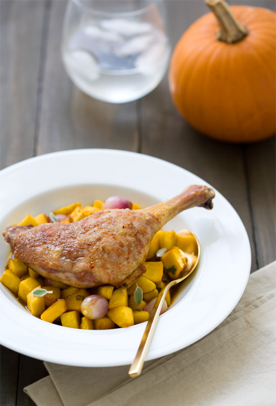 Roasted Pumpkin with Mulled Sorghum Glaze Roasted Pumpkin with Mulled Sorghum Glaze