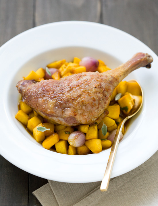 Roasted Pumpkin with Mulled Sorghum Glaze Roasted Pumpkin with Mulled Sorghum Glaze