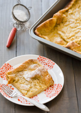 Pumpkin Spice German Pancake