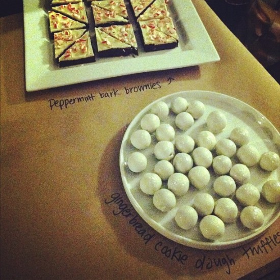 Holiday Party Display Kraft Paper