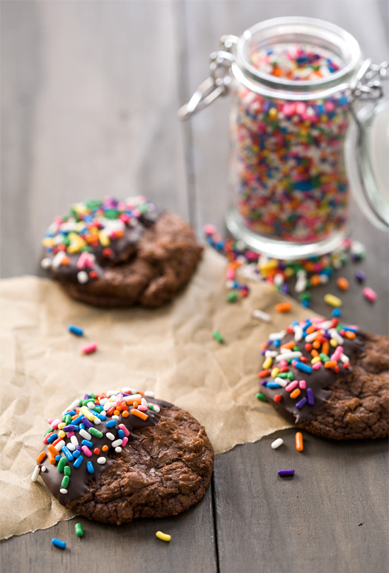 Chocolate Brownie Crinkle Cookies Chocolate Brownie Crinkle Cookies