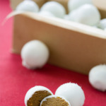 Gingerbread Cookie Dough Truffles