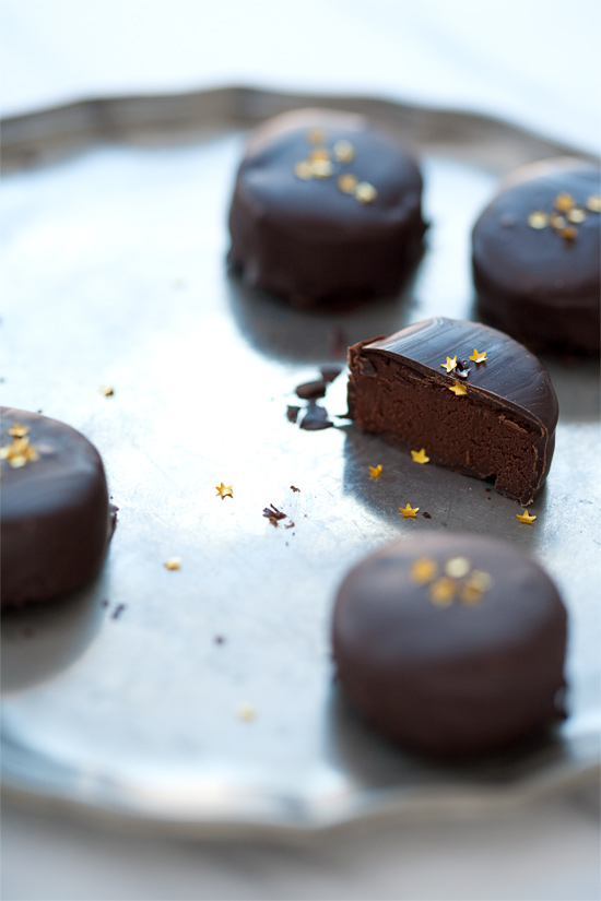 Dark Chocolate Banana Truffles