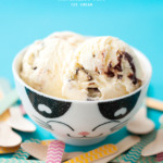 Dark Chocolate and Marzipan Ice Cream