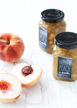 White Peach & Vanilla Jam