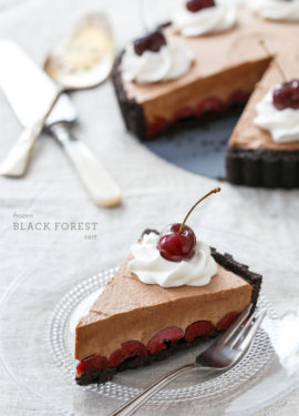 Frozen Black Forest Tart