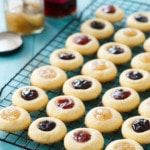 Jam-Filled Shortbread Thumbprint Cookie Recipe