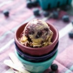 Muscovado Roasted Blueberry Swirl Ice Cream