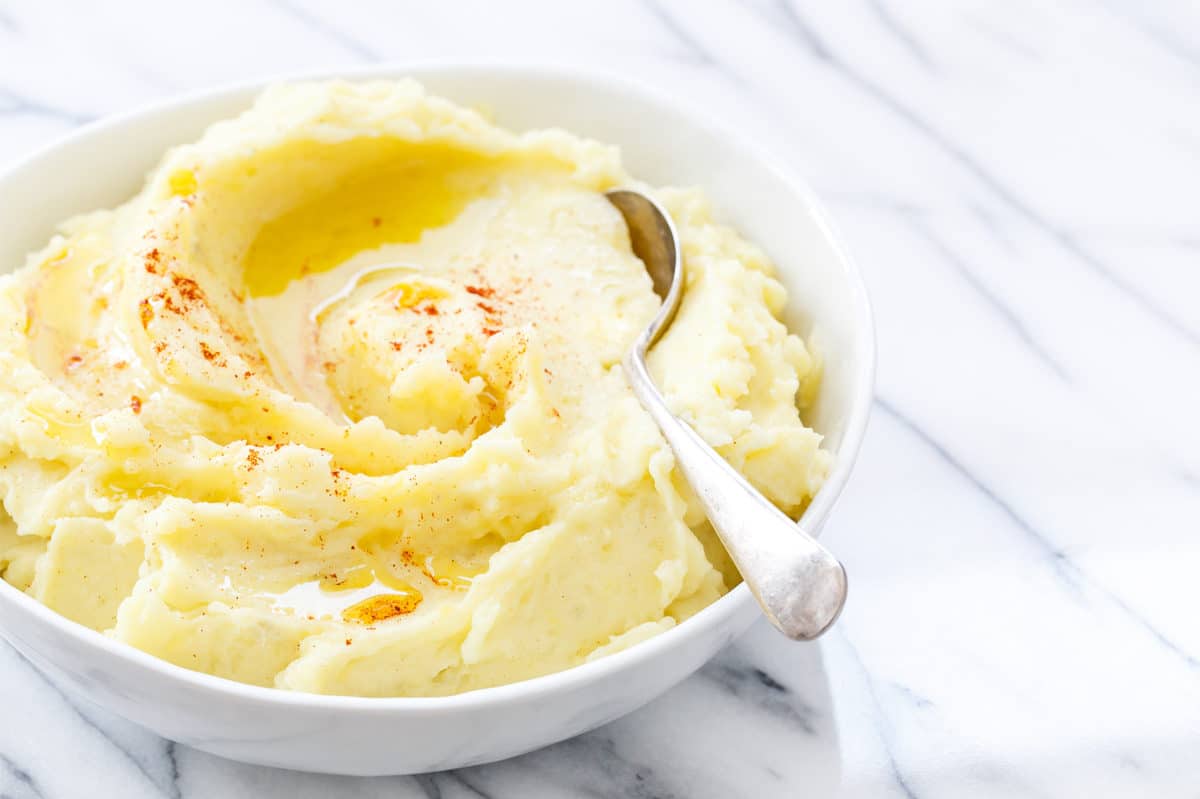 Olive Oil Mashed Potatoes