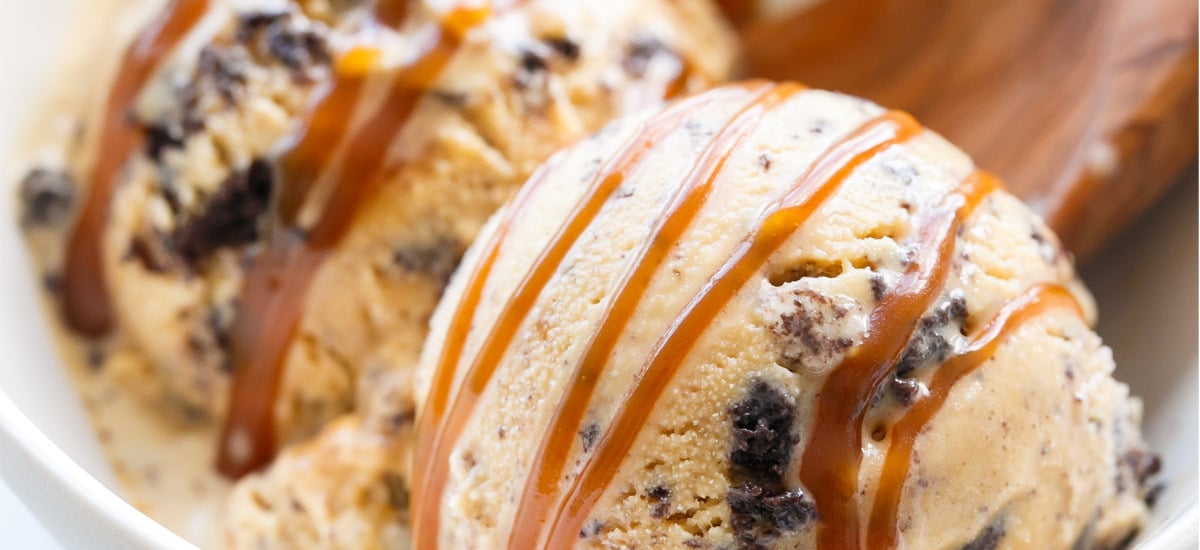 Caramel Cookie Crunch Ice Cream