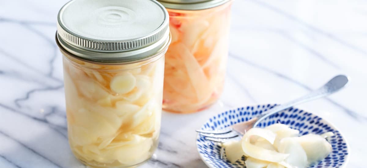 Homemade Pickled Ginger