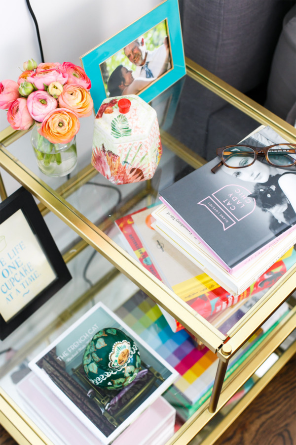Bedroom bedside table: Hers