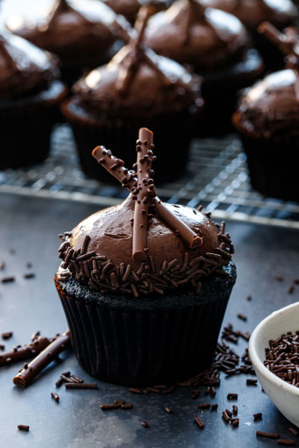 Ultimate Chocolate Cupcakes with Chocolate Fudge Frosting Recipe