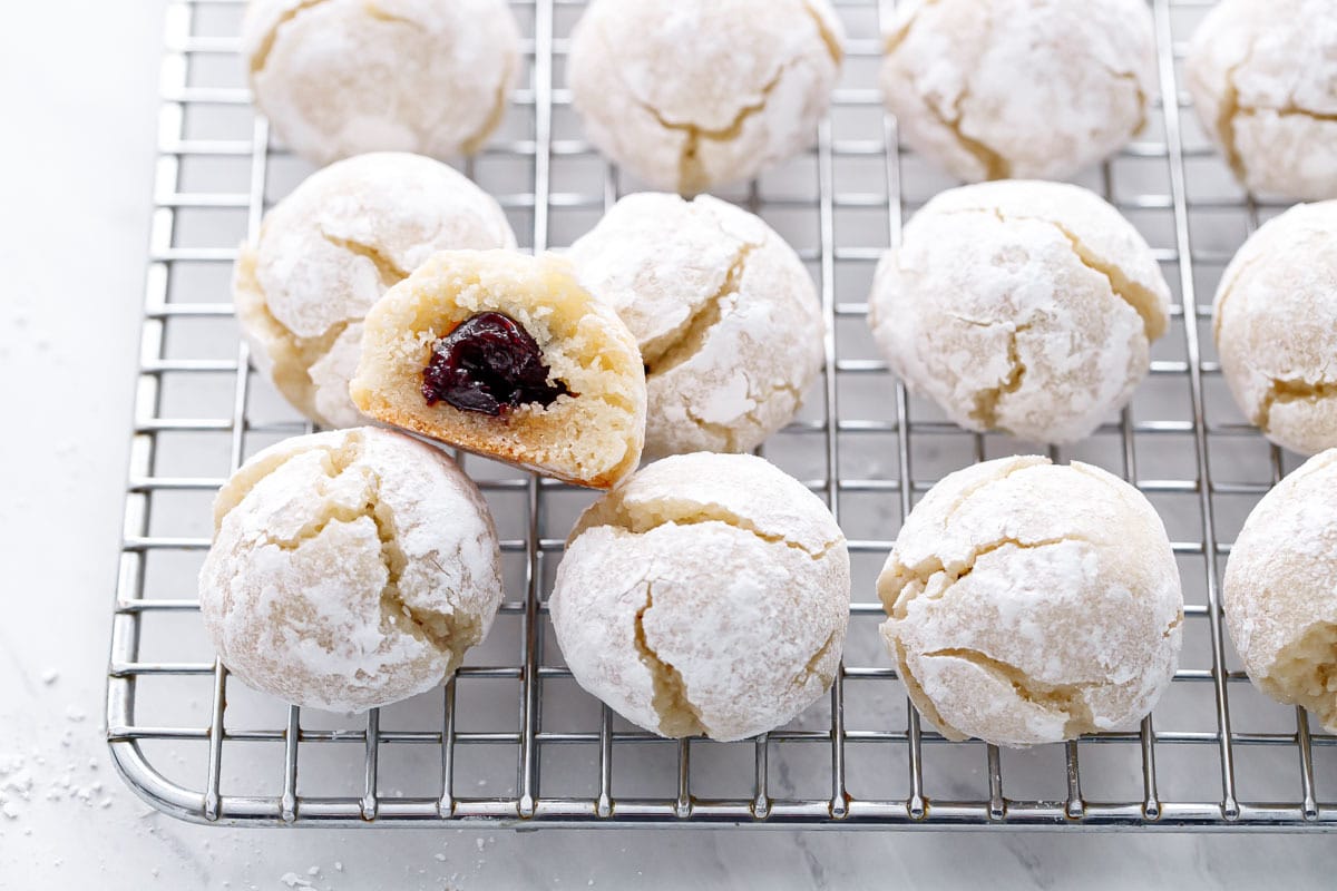 Amarena Cherry Amaretti
