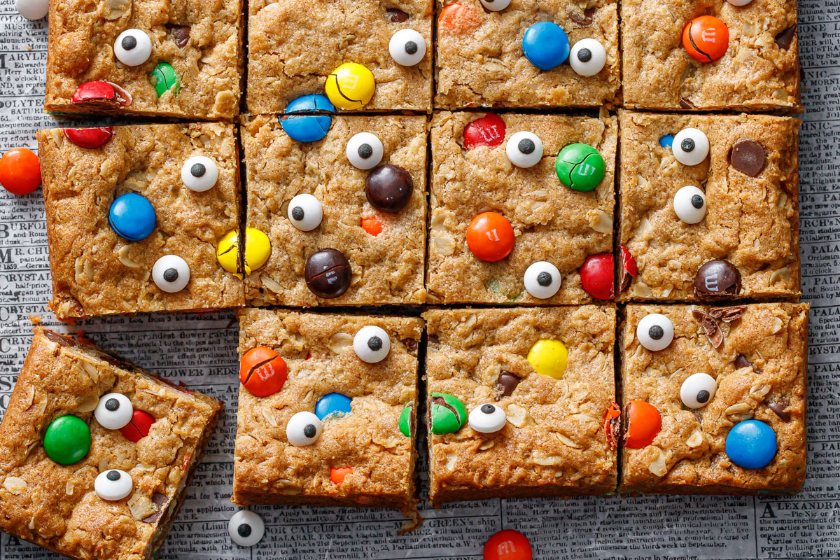 Monster Cookie Bars