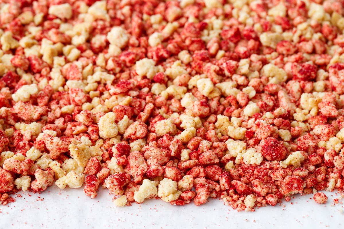 Strawberry Shortcake Crunch Topping (from Scratch)