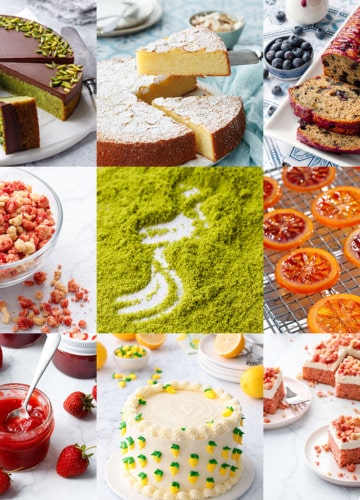 Photo grid of 9 top recipe posts published in 2024.