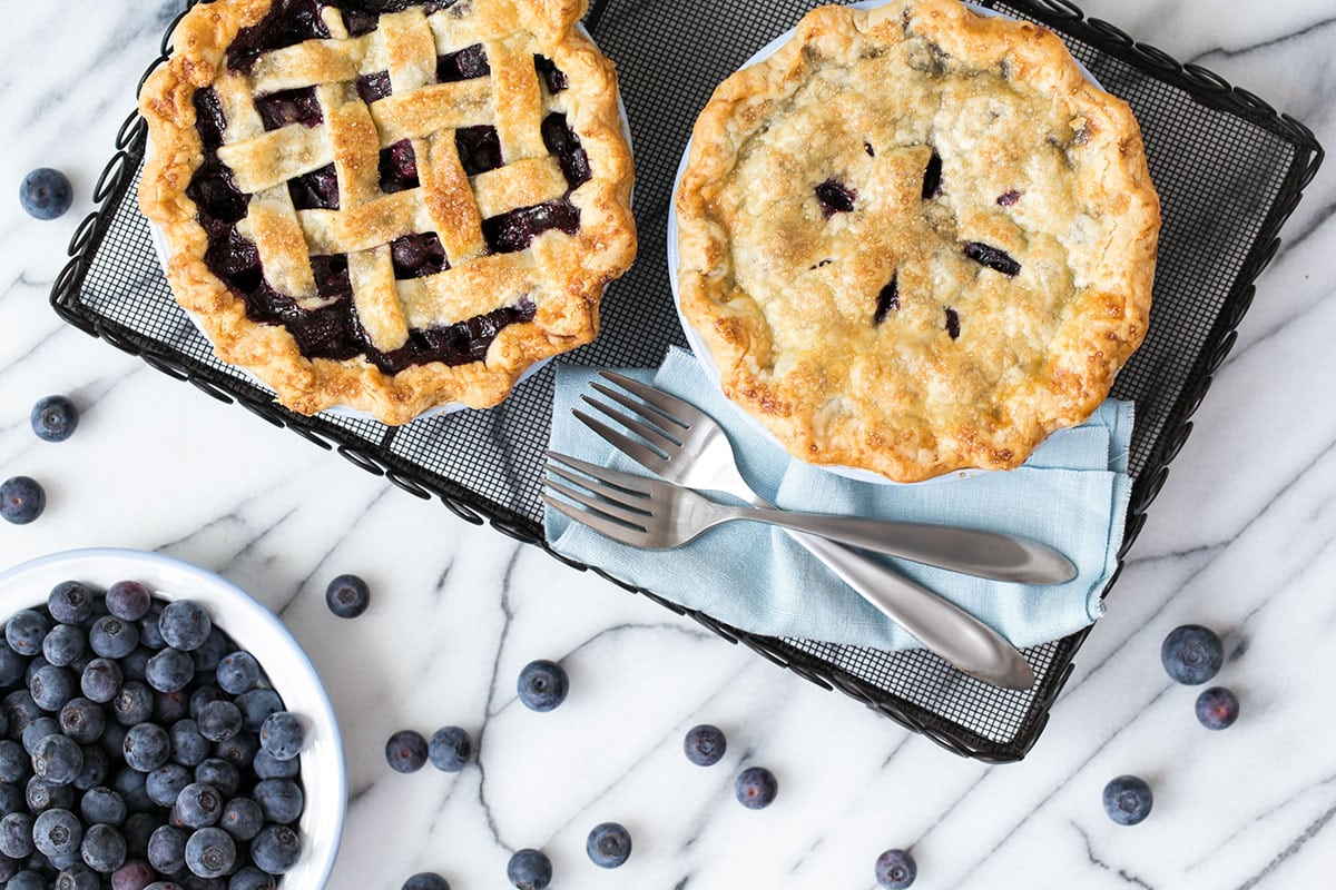 Fresh Blueberry Pie